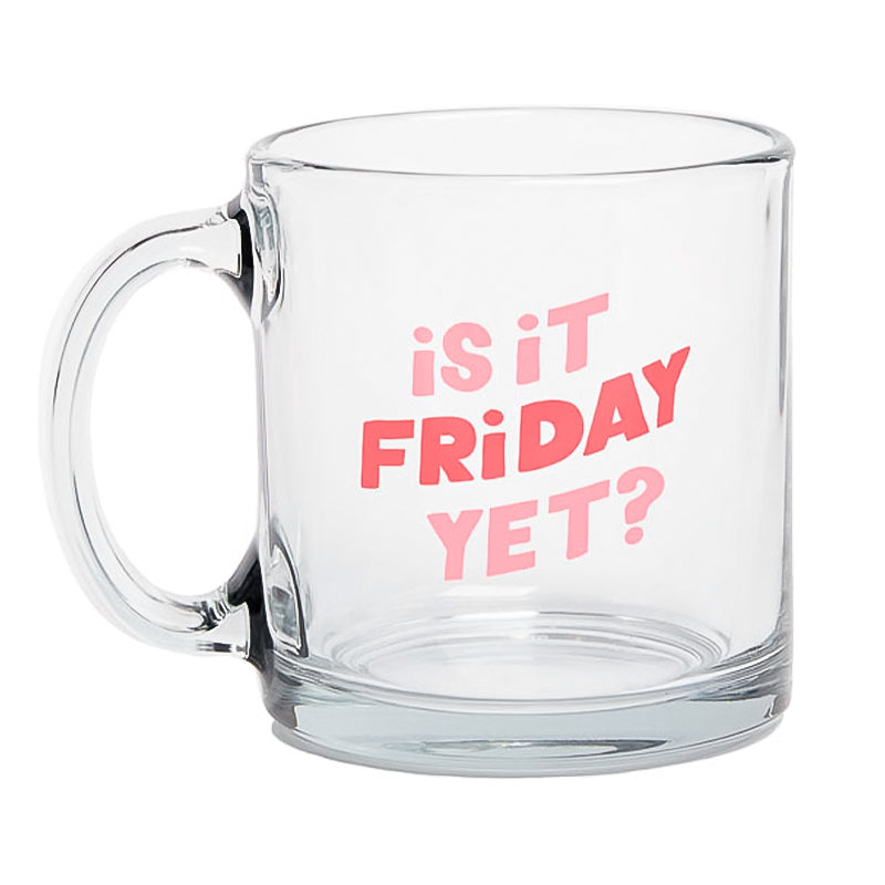 Is It Friday Yet? Glass Mug | Stash Tea