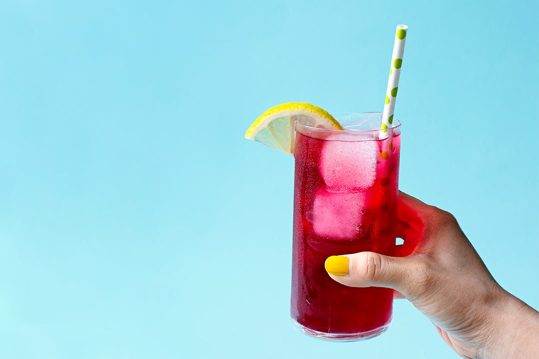 Pomegranate Raspberry Iced Tea Cocktail Recipe | Stash Tea