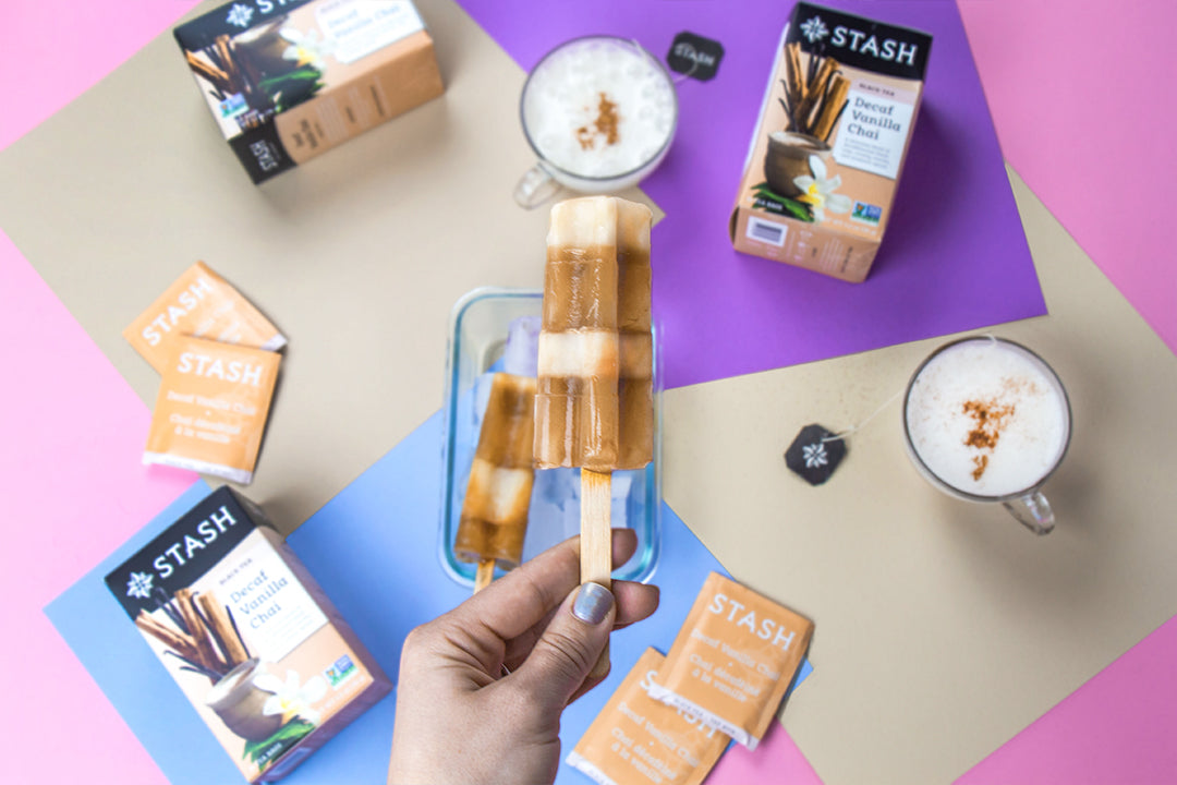 Homemade Chai Vanilla Popsicle Recipe | Stash Tea