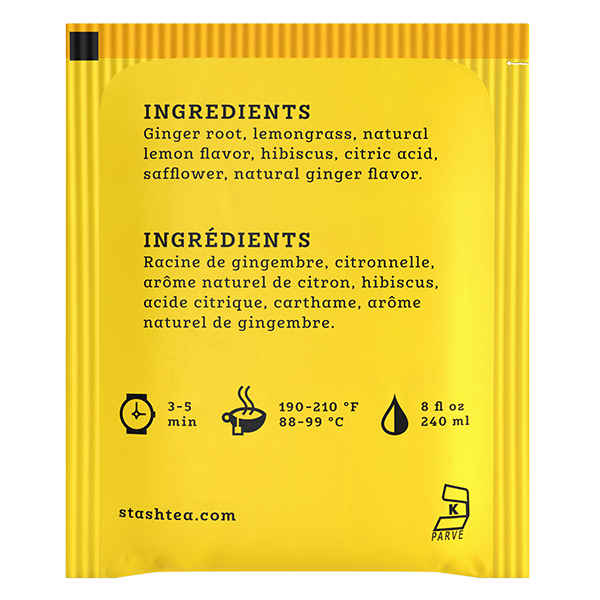 Lemon Ginger Herbal Tea