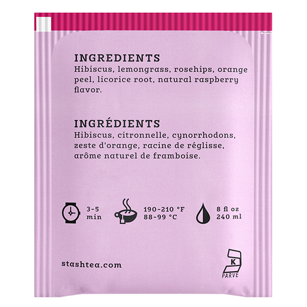 Wild Raspberry Hibiscus Herbal Tea